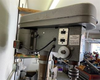 Tru-Drill 915 Bench Drill Press 42x12x23in HxWxD