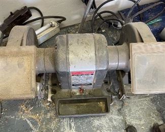 Sears Craftsman Commercial Bench Grinder 6in Grinder 397.19591