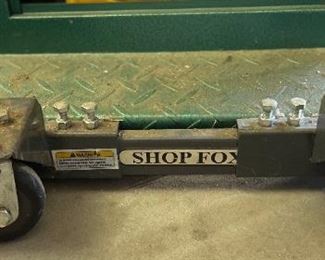 Rolling Metal Shop Cabinet 33x23x23in HxWxD