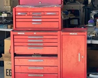 3-piece Stack-On Tool Chest 50x42x18in HxWxD