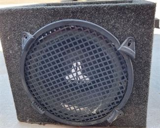 2pc JL Audio 10in Woofers in Enclosures 10in Woofers 12x14x12.5in HxWxD