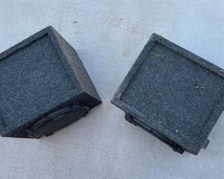 2pc JL Audio 10in Woofers in Enclosures 10in Woofers 12x14x12.5in HxWxD