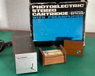 Trio Supreme 20 Photoelectric Phono Cartridge Preamp Kenwood Turntable