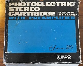 Trio Supreme 20 Photoelectric Phono Cartridge Preamp Kenwood Turntable