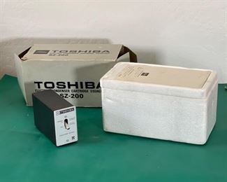 Toshiba SZ-200 Phono Cartridge EQ Equalizer Box: 5x5x9in