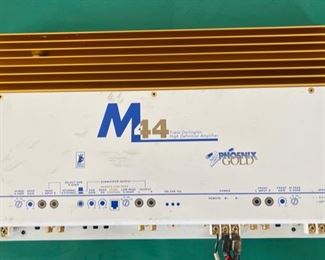 Phoenix Gold M44 Vintage Car Amp Amplifier 2x18x11in HxWxD