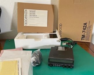 Kenwood TM-742A Mobile Transceiver Box: 4x14.5x11.75 HxWxD