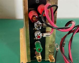 Harrison Audio Engine 800 Watt Amp GOLD 5x3.5x9in HxWxD