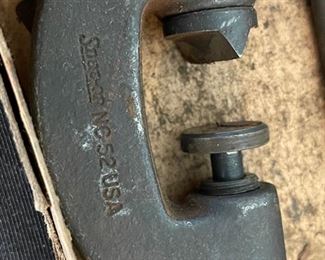 Vintage Snap-On NC. 52 Nut Splitter,3-1/4" Body,3-15/16"