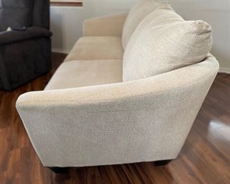 Simmons Contemporary Sofa Full Size Couch	36x90x40in	HxWxD
