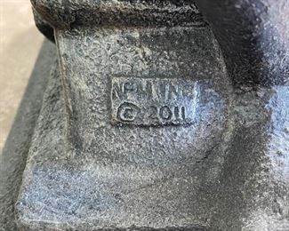 Custom Harley Davidson Molded Concrete bench	20x52x22in	HxWxD
