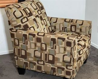 #1 Ashley Furniture Contemporary Fabric Chair	36x34x35in	HxWxD

