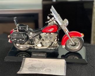 Harley Davidson Land Line Telephone Phone	9x15x6.5in	HxWxD
