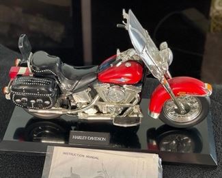 Harley Davidson Land Line Telephone Phone	9x15x6.5in	HxWxD
