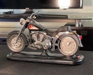 Motorcycle Clock	8x14x4in	HxWxD
