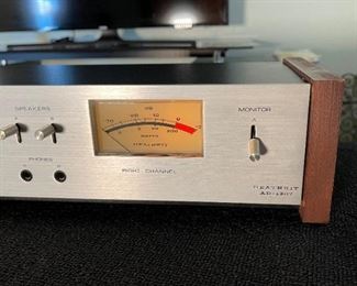 Heathkit AD-1307 Audio Control Vu Meter	4.5x18x8.5in	HxWxD
