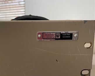 Webster Electric Vintage Mono Tube Amp WSA-230-1 Amplifier	9x19x7uin	HxWxD
