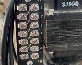 Webster Electric Vintage Mono Tube Amp WSA-230-1 Amplifier	9x19x7uin	HxWxD
