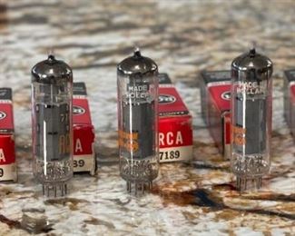 5 pc RCA 7189 EL84 Holland Amperex Tubes		

