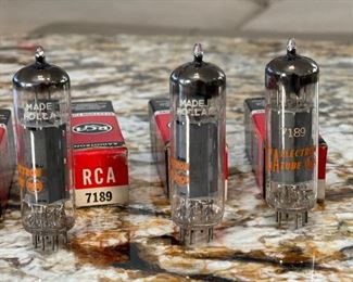 5 pc RCA 7189 EL84 Holland Amperex Tubes		
