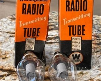 2pc Westinghouse 866a Tubes Transmitting Pair		
