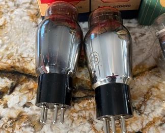 Lot of 4 Type 46 Radio Tubes NU & Associated		

