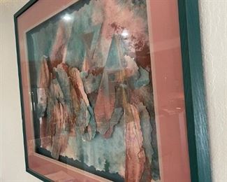 Southwest Mixed Media Art	33x41x2in	HxWxD
