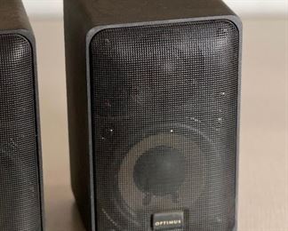 Optimus PRO-X44AV Compact Stereo Speakers	7in H	

