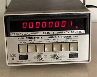 Sencore FC45 Frequency Counter	9in Long	
