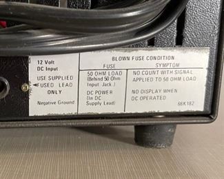Sencore FC45 Frequency Counter	9in Long	
