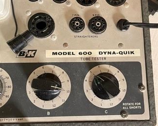 B&K 600 Dyna-Quik Tube Tester		
