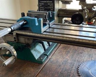 Machinist Vise Cross Travel Slide Machining Table	9x22x35in	HxWxD
