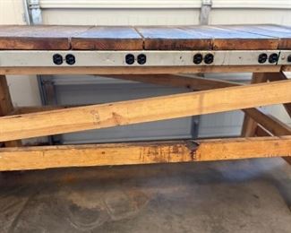 Homemade Work Bench	38x74x36in	HxWxD
