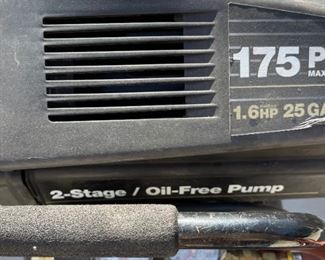 Craftsman 25 GAL 1.6hp Air Compressor 919.167783		
