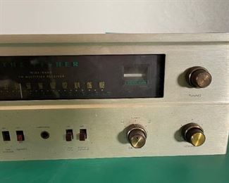 Fisher 400 Tube Receiver Parts/Repair	6x13x18.5in	HxWxD
