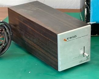 Trio Supreme 20 Photoelectric Phono Cartridge Preamp Kenwood Turntable		
