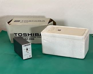 Toshiba SZ-200 Phono Cartridge EQ Equalizer	Box: 5x5x9in	
