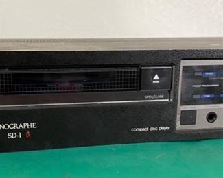 AS-IS Conrad Johnson Sonographe SD-1 CD Player	3.5x17x12in	HxWxD
