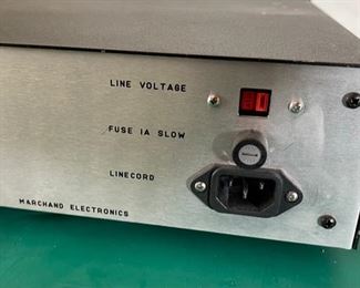 Marchand Electronics Bassis Parametric Equalizer EQ	3.5x17x11in	HxWxD
