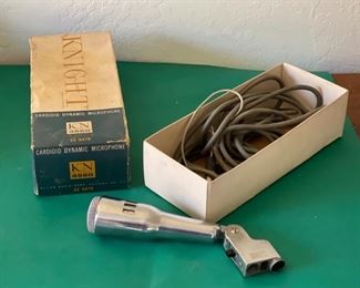 Knight 4550 Vintage MIC Microphone in Box	Box: 3x11x5in	HxWxD
