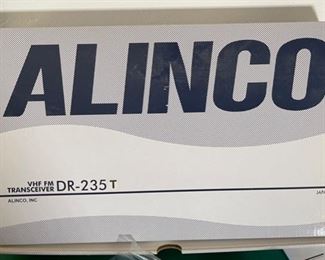 Alinco DR-235 235t VHF FM Transceiver in Box	Box: 2.5x14x8.5in	HxWxD
