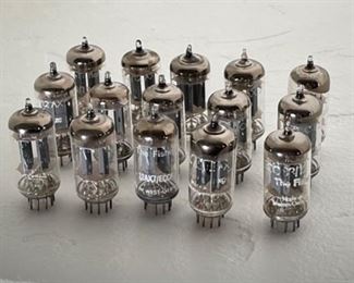 Lot of 14 Vintage Telefunken 12AX7/ECC83 Tubes	