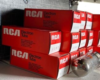 lot of 25 RCA 6080 NOS Tubes	