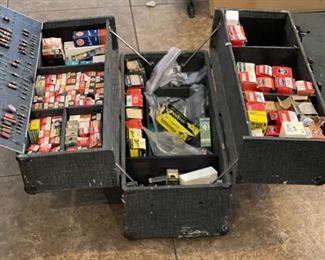 Large Tube Caddy Case Filled with tubes	16x24x10in	HxWxD