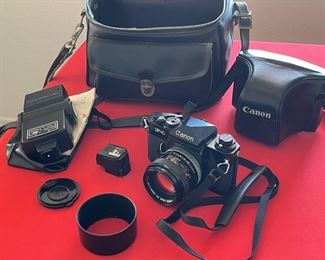 Canon F-1 Camera W/50mm 1.4 lens Camera Package