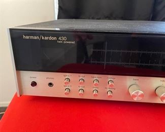 Harman Kardon Model 430  Twin Powered Vintage Stereo Receiver parts/repair