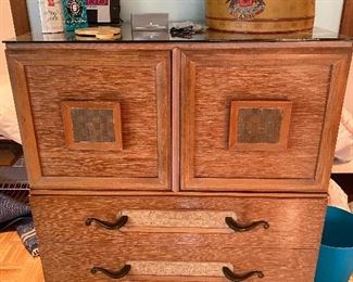 Mid Century High Boy with Cedar Bottom Drawer