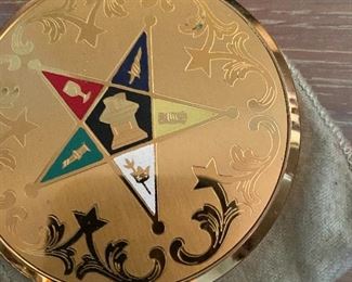 Vintage Eastern Star Compact