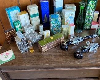 Vintage Avon Bottles/Boxes 