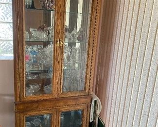 Curio Cabinet ,Filled,